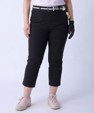 FILA GOLF／marie claire 【marie claire SPORT】4L～6Lサイズ｜美脚ストレッチ冷感イージーパンツ ブラック