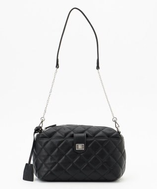 J.PRESS LADIES 【2way】キルティング ショルダー バッグ ブラック系