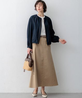 23区 【先行予約】シアータンブラー ダブルポケット ブルゾン ネイビー系