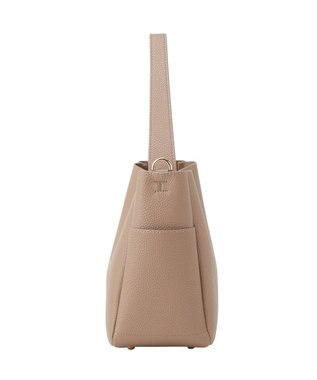 AMERICAN HOLIC 【2点セット】2WAYワンハンドルミニトート+ポーチ Gray Beige
