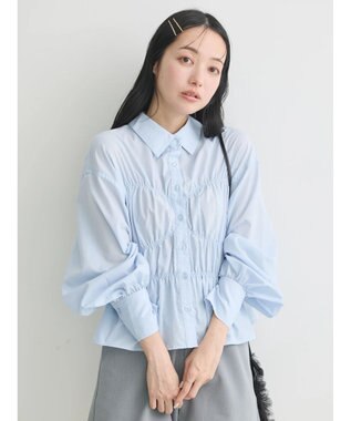 earth music&ecology ビスチェライクシャーリングシャツ