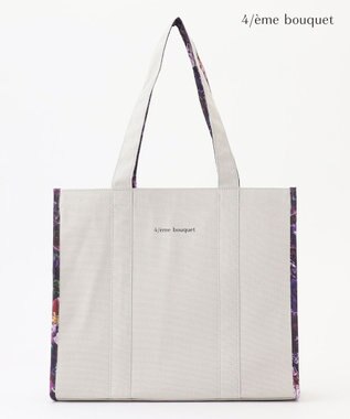 自由区 【カトリエムブーケ】Sac a fleurs プリントバッグ