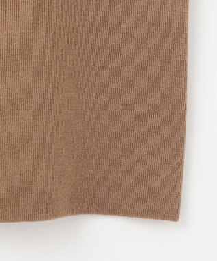 自由区 S 【カタログ掲載・セットアップ対応・洗える】スムージーニット スカート モカ