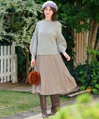 ANY SIS アンゴラミックス ベレー帽 グレー