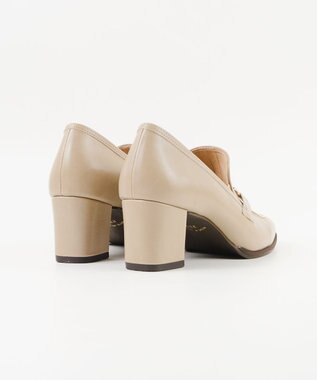 BONTRE 【pied du lapan/ピエドラパン】ビット付ヒールパンプス/50678ZE オーク