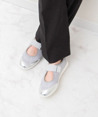 Bridget Birkin 【PARADIS COULEUR】ロープロファイルメリージェーンスニーカー グレーコンビ