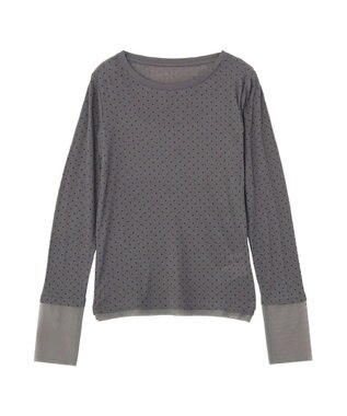 AMERICAN HOLIC シアードットプルオーバー Charcoal Gray