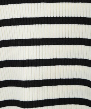 Green Parks ＺＩＰ付きニットカーディガン Border