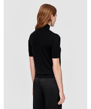 JOSEPH レース&ニット　ショートスリーブニット Black