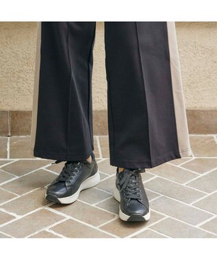MODE ET JACOMO <MODE ET JACOMO>【軽量】レースアップ厚底スニーカー