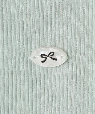 Feroux ナチュラルタッチ 楊柳 シャツ グリーン系