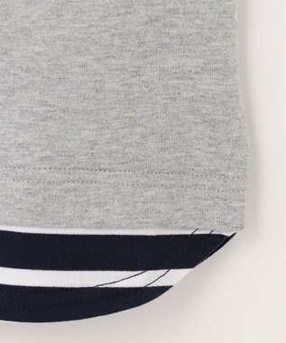 J.PRESS KIDS 【110-130cm】フェイクレイヤード Ｔシャツ グレー系