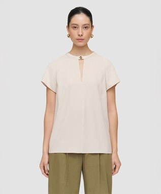JOSEPH クレープ　ブラウス　DONNA