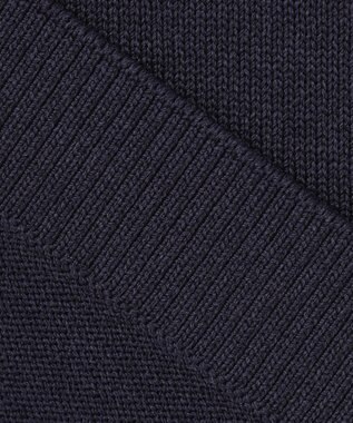 UNFILO MENS 【接触冷感】イージーケア ニットロングTEE [23年春夏商品] ネイビー