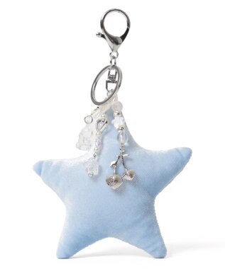 WEGO ベロアスターキーホルダー サックス