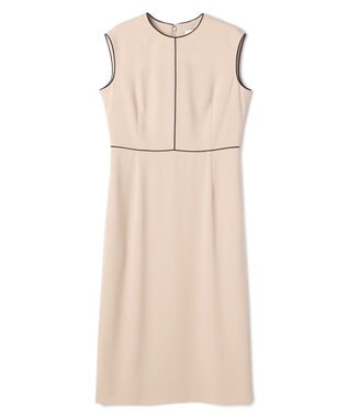 BEIGE， 【セットアップ対応】CINDY / クルーネックドレス Nude × Black