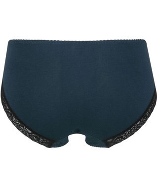 Wing ペアショーツ　【スキマフィットブラ】　身生地部綿混素材　KB2362とペア　はきこみ丈あさめ　ウイング／ワコール　KF2862 グレイッシュブルー