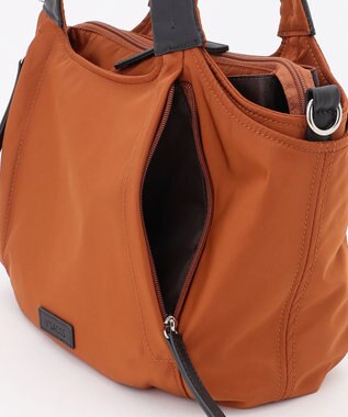 Y'SACCS ふんわりラウンド2WAYトート Sサイズ オレンジ