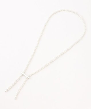 TOCCA RANDOM PEARL LARIAT NECKLACE ネックレス シルバー系