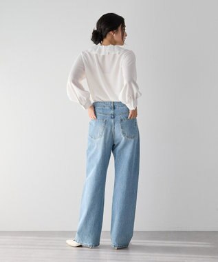 YECCA VECCA ラッフルブラウス White