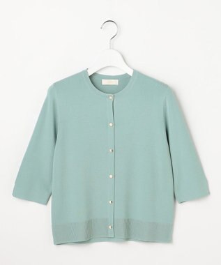 ANY SIS S 【アイスタッチ】ハーフスリーブ カーディガン ミント