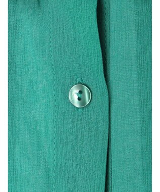 AMERICAN HOLIC 接触冷感５分袖変形ドルマンシアーシャツ Green