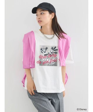 Green Parks オズワルド／グラフィック刺繍半袖ＴＥＥ Off White