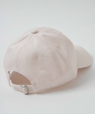 WEGO ワンポイント刺繍キャップ オフホワイト