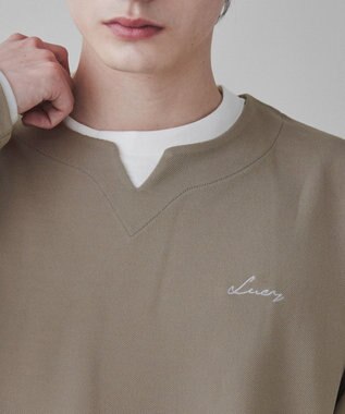 WEGO 【2点SET】アンサンブルキーネックプルオーバー ベージュ