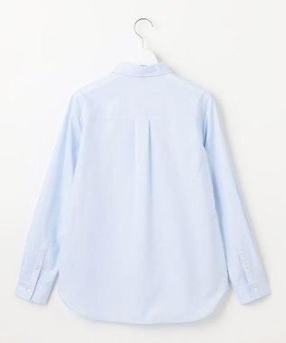 J.PRESS LADIES 【WEB限定・洗える】クラシックピンオックス シャツ サックスブルー系
