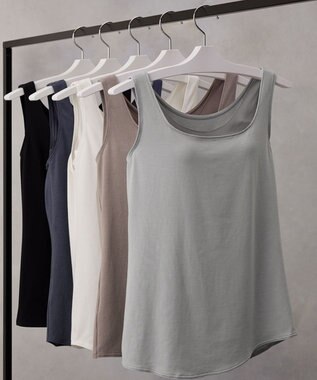 WACOAL カップ付きインナー 【ハグするブラトップ】 肌にとけこむフィット感 バストの立体感をキープ 洗濯機洗い(ネット使用)可能 レディース CLB759 /ワコール ネイビー系