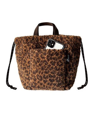 ROOTOTE 1257【モコかわいい】SC.デリ.ボア-A 02：レオパード