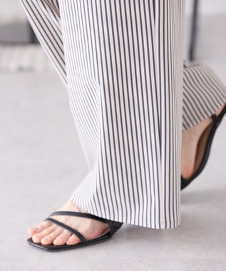AMERICAN HOLIC アソートギャザー柄パンツ【WEB限定カラー・サイズ有り】 Stripe