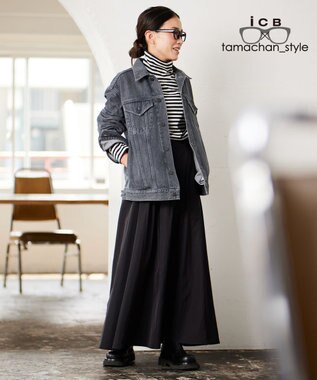 ICB 【ICB×tamachan_style コラボ】 Gジャン グレー系