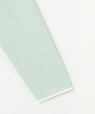 ANY SIS S 【花粉対策】ラインポイント カーディガン ミント