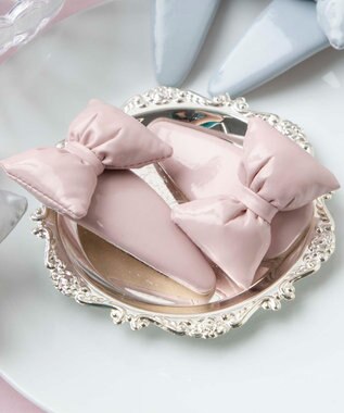 WEGO L2PBIGパテッドリボンパッチンピン ライトピンク