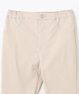 ANY KIDS フリル カプリ パンツ ベージュ