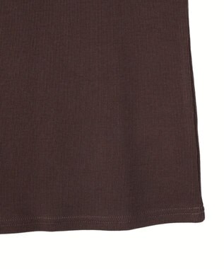Green Parks 【適ON】レイヤードタンクトップ Brown