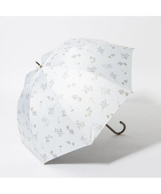 UNBILLION cache nez / アンティークフラワーバルーンショートパラソル ホワイト