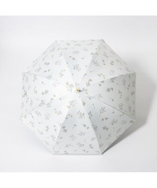 UNBILLION cache nez / アンティークフラワーバルーンショートパラソル ホワイト