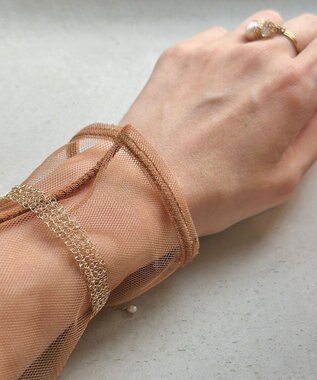 CASUMINO lace ブレスレット gold