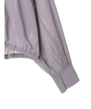 earth music&ecology フリルシャツ Lavender