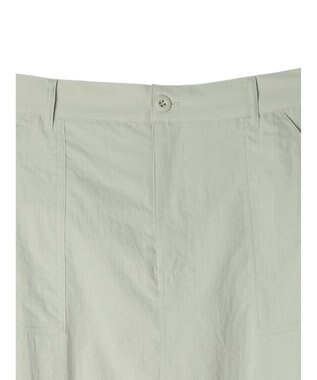 earth music&ecology バルーンカーゴスカート Light Green