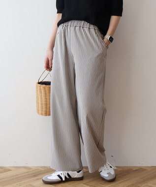 AMERICAN HOLIC アソートギャザー柄パンツ【WEB限定カラー・サイズ有り】 Stripe