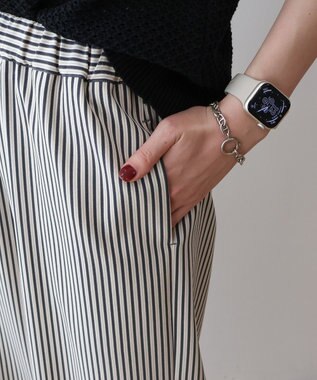 AMERICAN HOLIC アソートギャザー柄パンツ【WEB限定カラー・サイズ有り】 Stripe