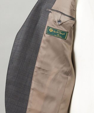 GOTAIRIKU 【Loro Piana Fabric】365 通年スーツ(グレーー×格子) グレー系4