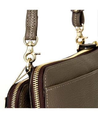 PELLE BORSA お財布ポシェット Reinette レネット 4704 トープ