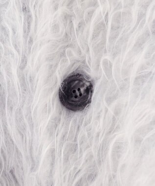 NAVE 【Nave】モヘアシャギー ショートカーディガン ライトグレー系