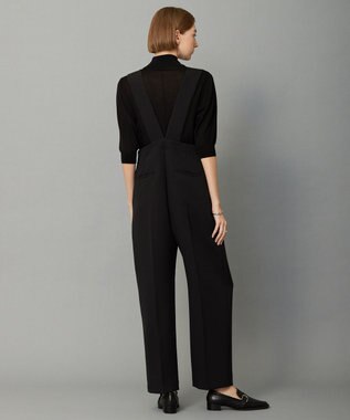 ICB 【防シワ・洗える】 トリプルクロスツイル オールインワン ブラック系