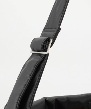 JOSEPH HOMME シンセティックソフトレザー　ワンショルダー バッグＬサイズ ブラック系